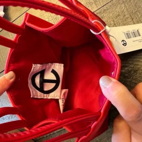 Telfar Small Red Shopping Bag - Picture 2 of 4